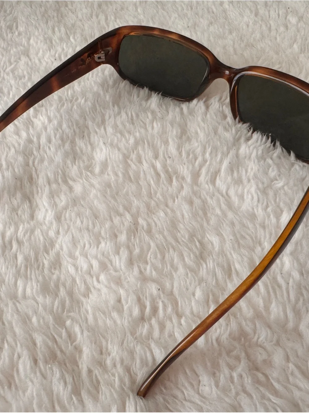 Ray-Ban Brown Tortoiseshell Women's Rectangle Sunglasses